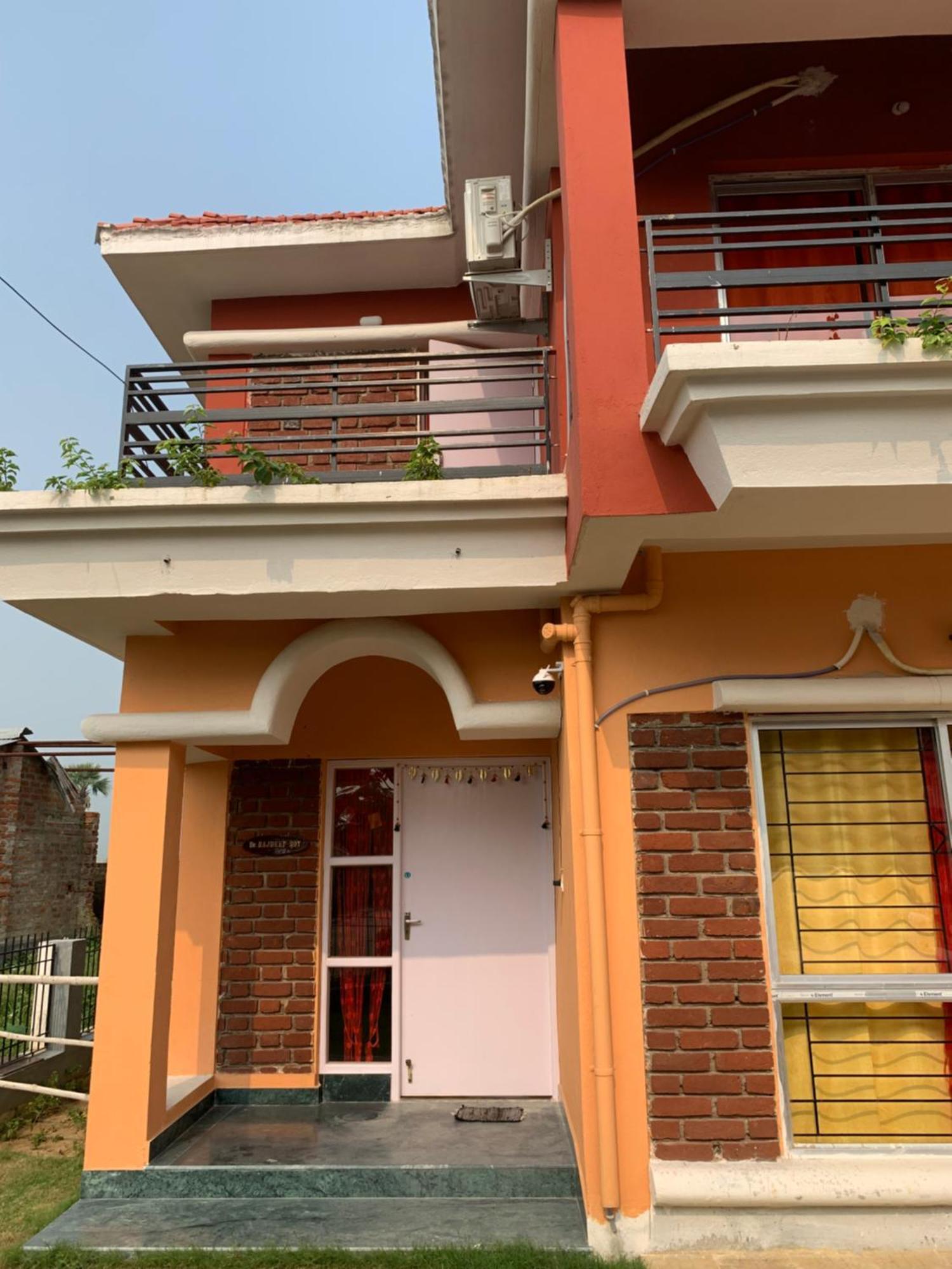 Bolpur Shantiniketan Bungalow On Kopai River Exterior foto